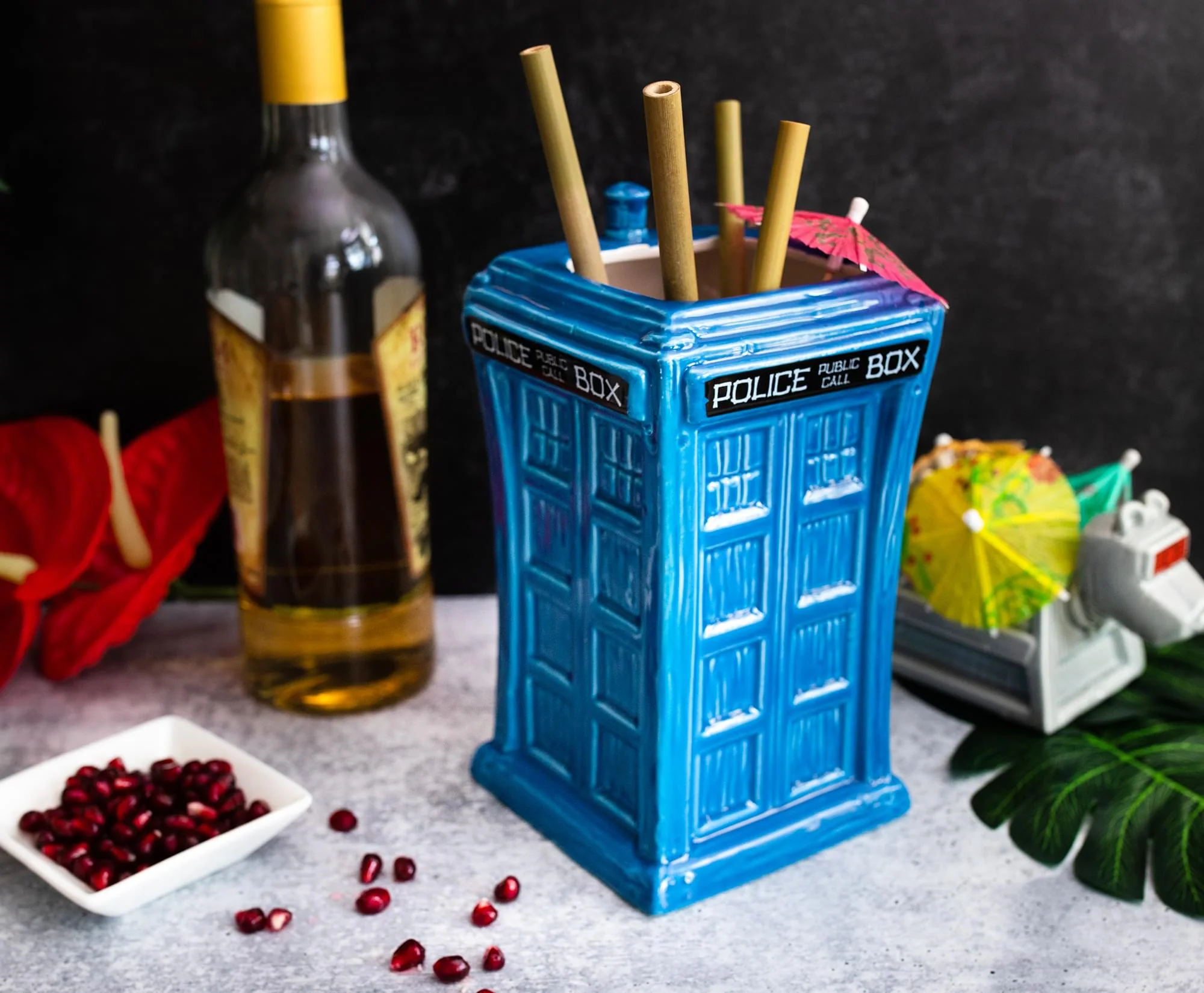 Geeki Tikis Doctor Who TARDIS Ceramic Mug | Holds 42 Ounces - Image 3