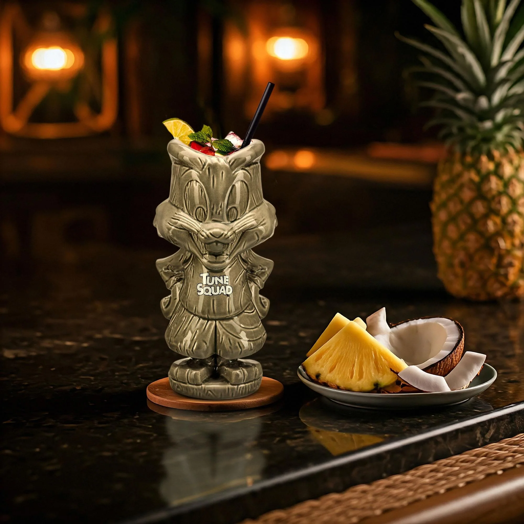 Geeki Tiki Space Jam Bugs Bunny 12 Ounce Ceramic Tiki Mug - Image 3