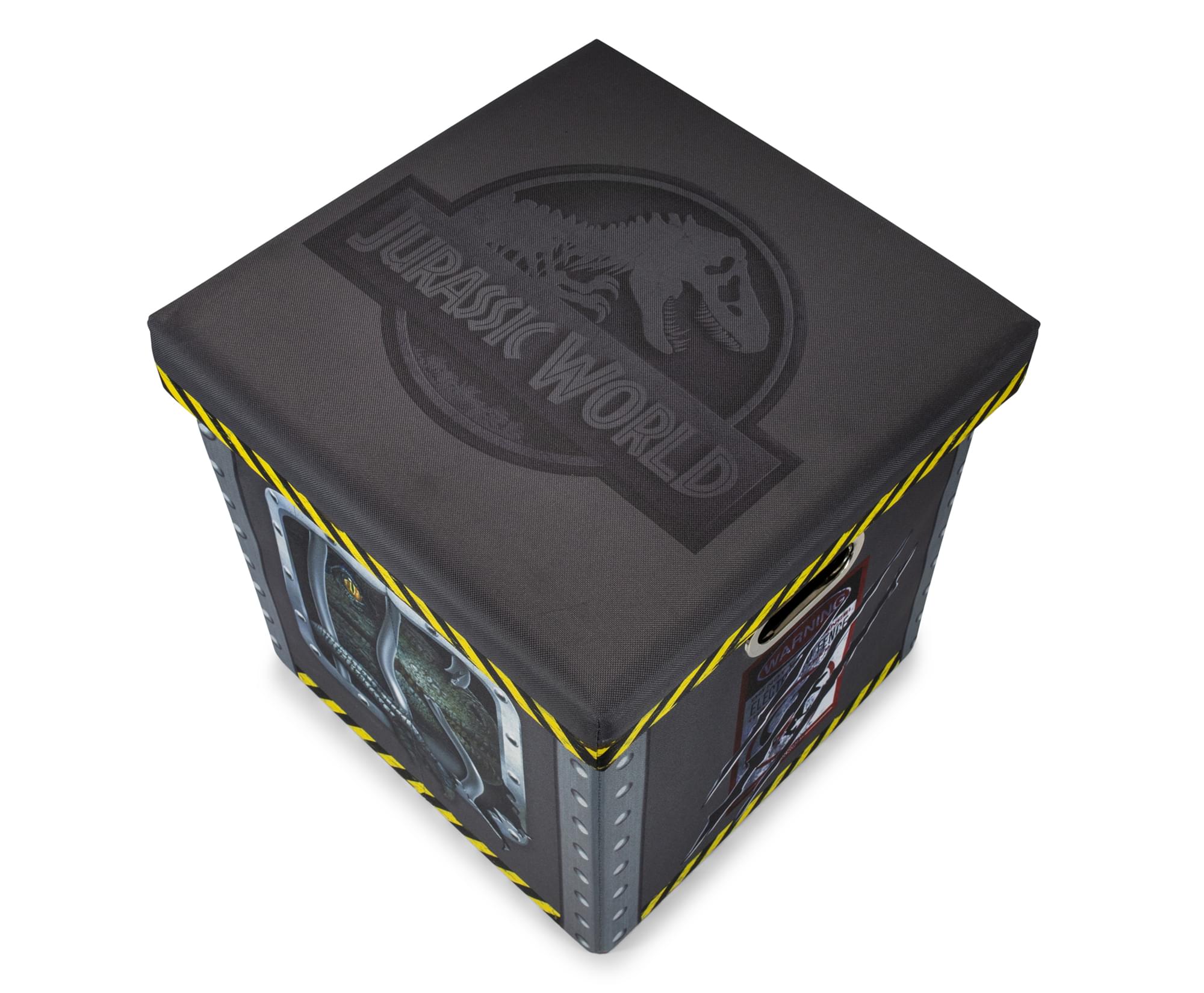 Jurassic World Foldable Storage Bin Cube Organizer with Lid | 15 Inches - Image 3